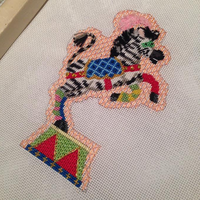 Kirk and Bradley Circus Animals- Zebra