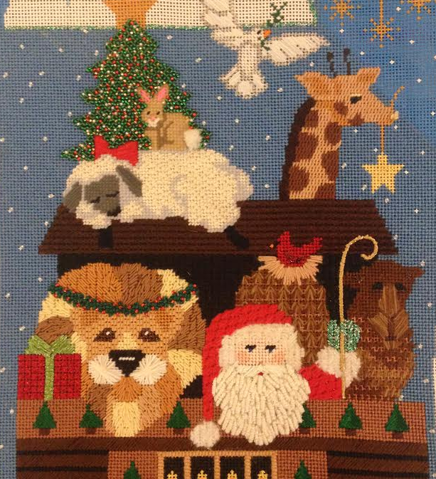 Never-ending stocking close up of Ark