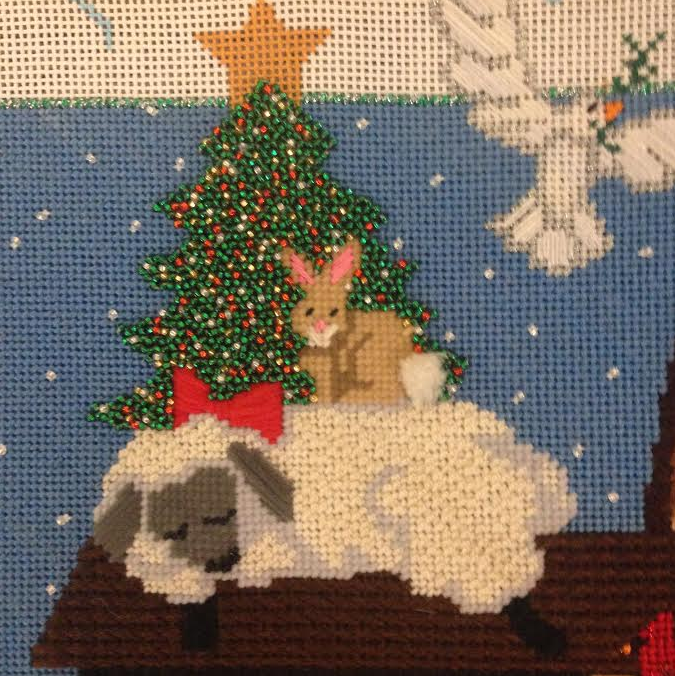 Never-ending stocking Lamb