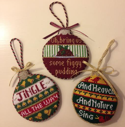 Snowed in-completed AL ornaments
