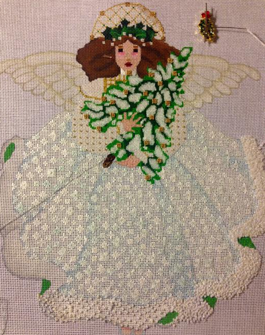Melissa Shirley Winter White Angel Progress