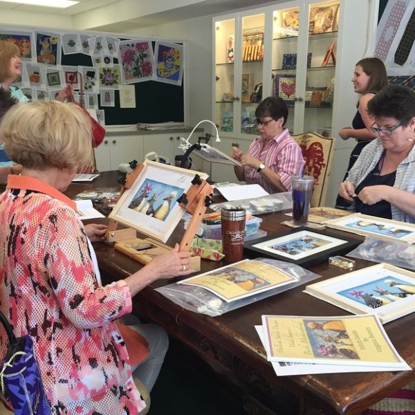 Baby Mockingbirds at Needlepoint.com