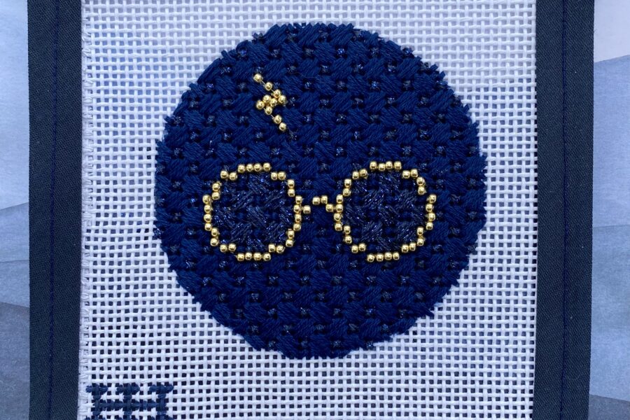 Stitch Style Wizard Ornament